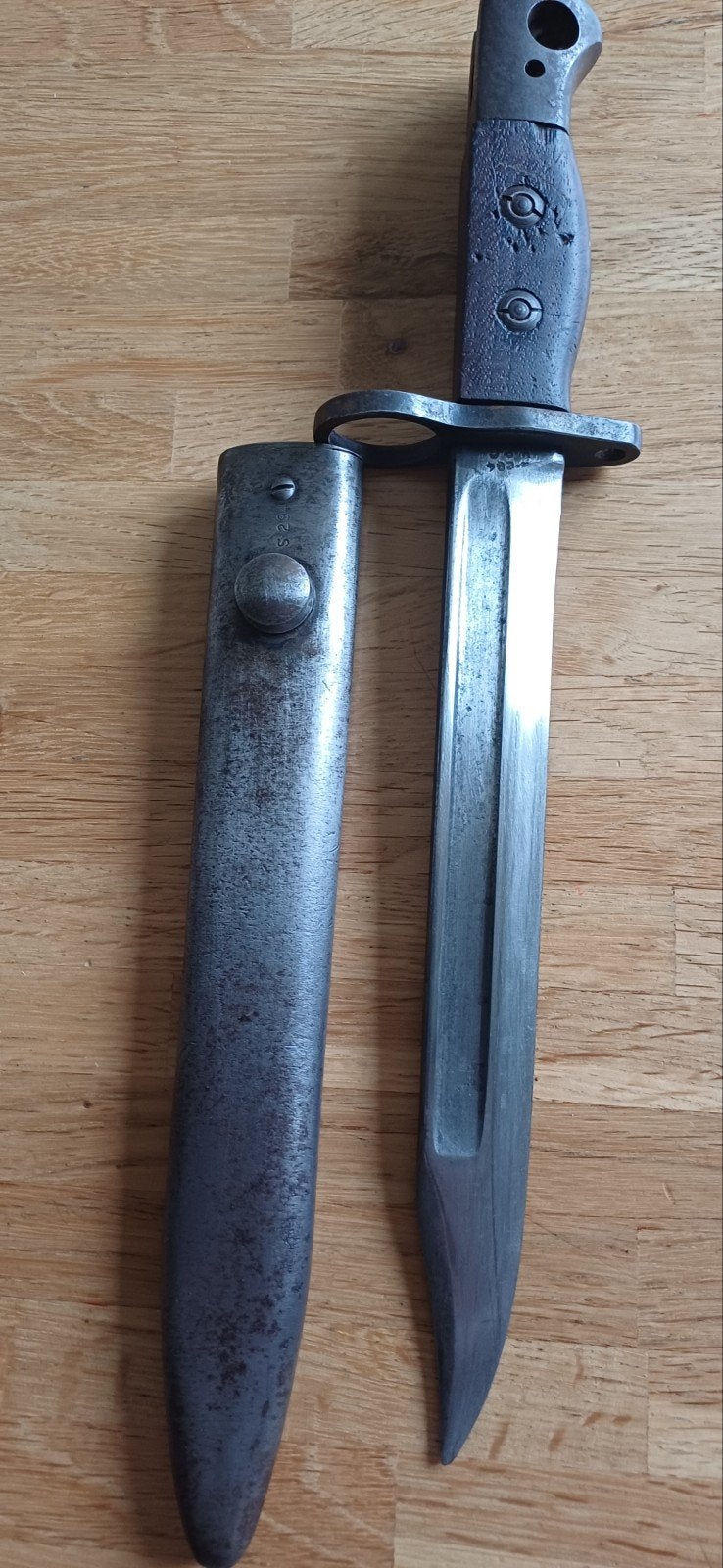 Jungle karabijn bajonet nr.5, Verzamelen, Militaria | Algemeen, Ophalen of Verzenden, Landmacht, Nederland, Mes of Dolk