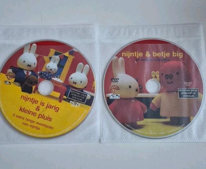 Nijntje dvds 'Nijntje is jarig & Kleine Pluis' & meer, Cd's en Dvd's, Gebruikt, Alle leeftijden, Ophalen of Verzenden, Tv fictie