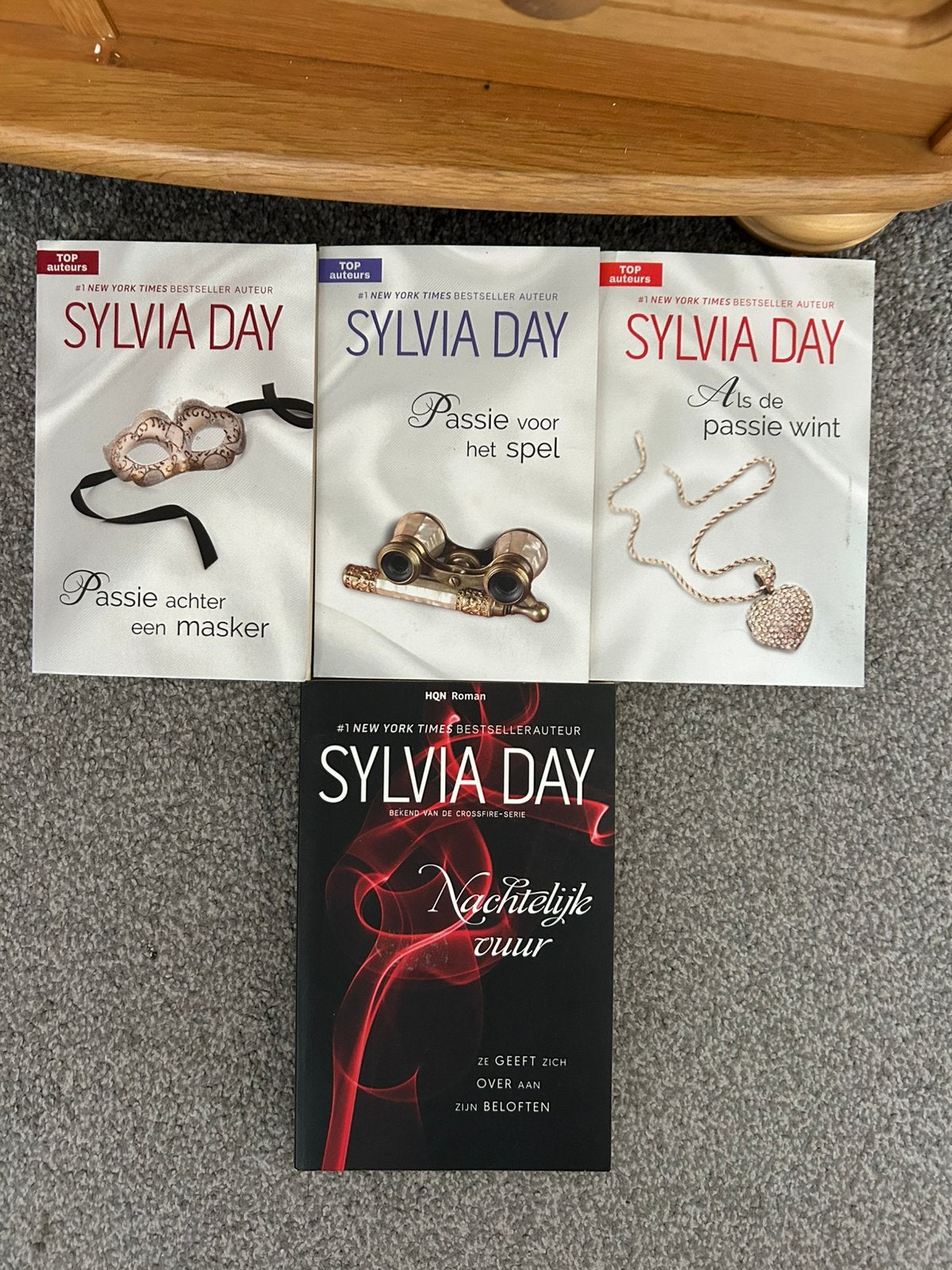Sylvia Day 4 stuks (erotische), Ophalen of Verzenden, Zo goed als nieuw