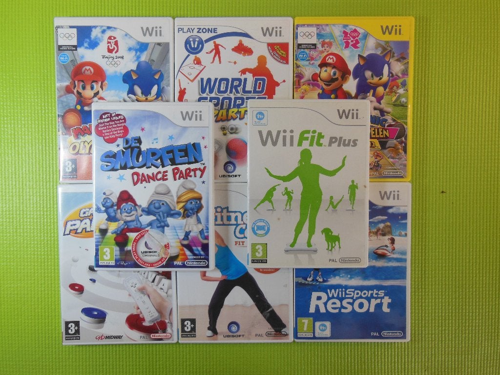 Wii Games (CD), Ophalen, Zo goed als nieuw, 3 spelers of meer, Sport