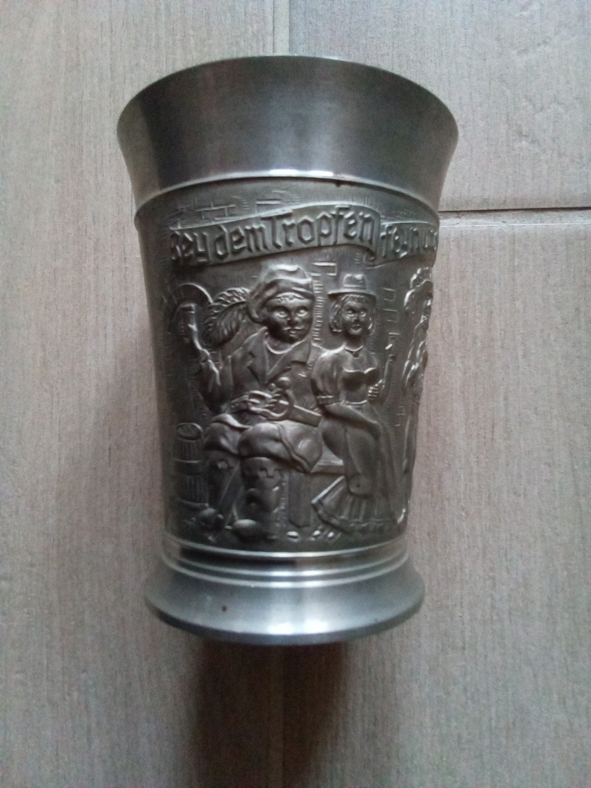 verzamelglas van hoogwaardig tin (Rein Zinn), Ophalen of Verzenden