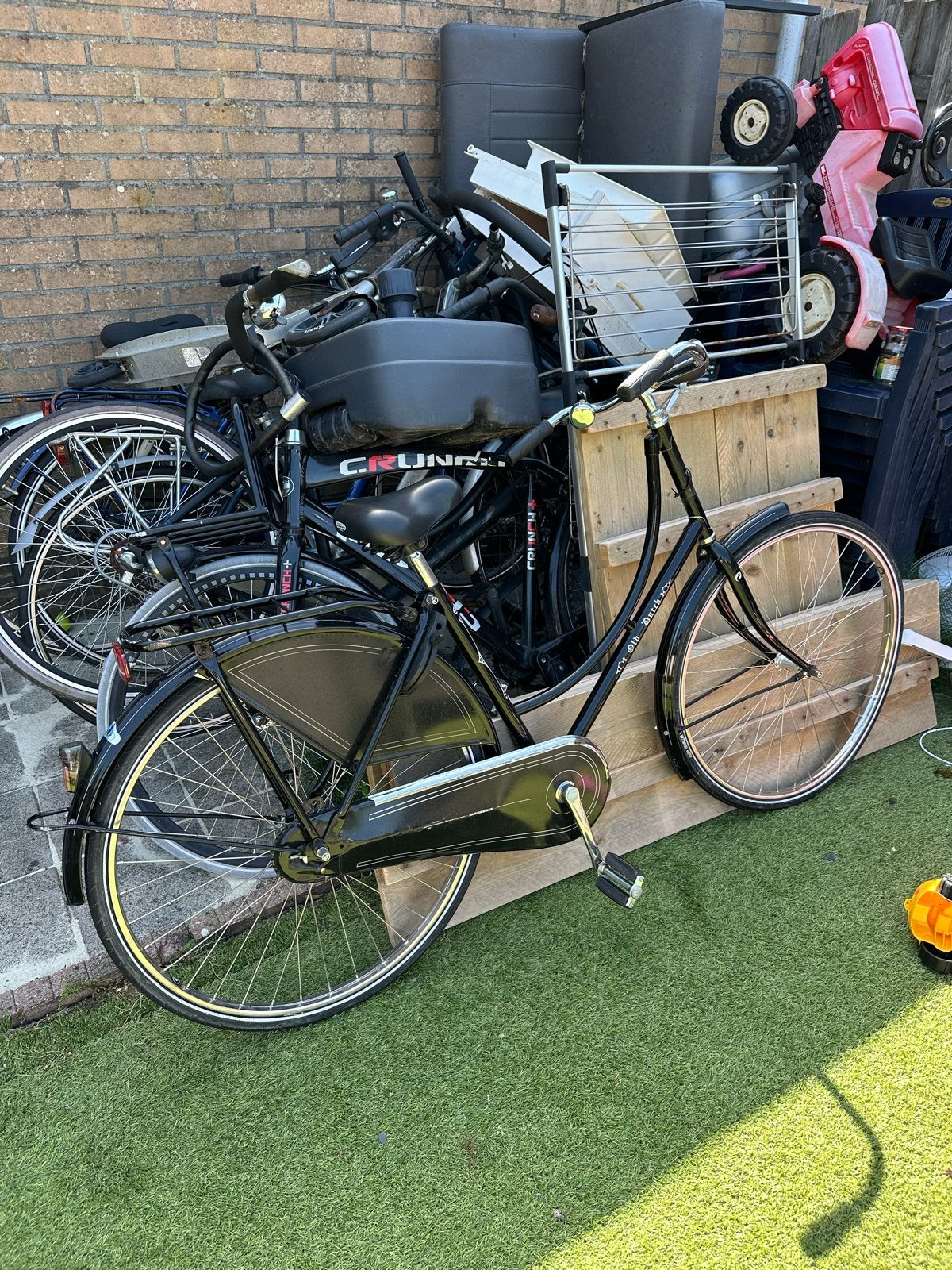 Partij fietsen, deels goed, deels voor onderdelen, Fietsen en Brommers, Fietsen | Dames | Damesfietsen, Ophalen of Verzenden, Gebruikt