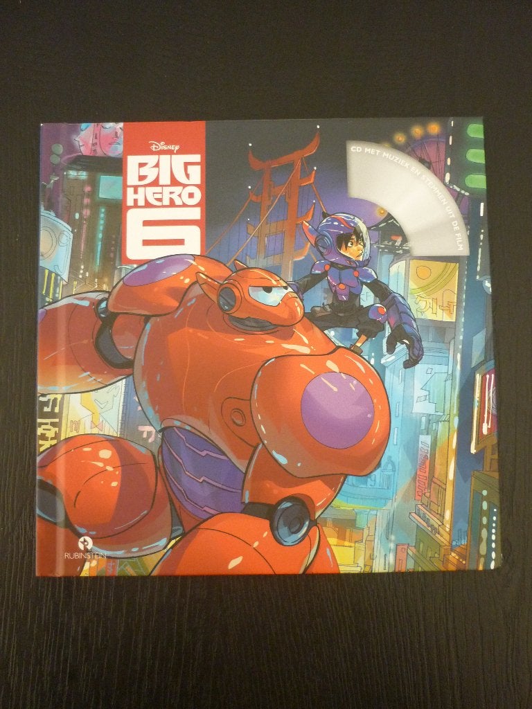 Lees & Luisterboek - Big Hero 6 (originele cd + boek) Disney, Ophalen of Verzenden, Walt Disney, Cd, Kind