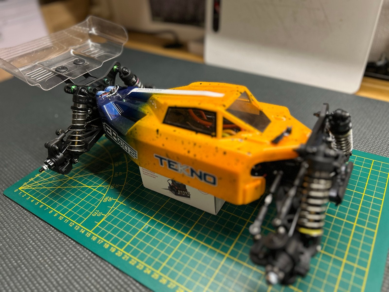 RC 1:10 Buggy Tekno EB410.2 RTR, Elektro, Auto offroad, Ophalen of Verzenden, Zo goed als nieuw