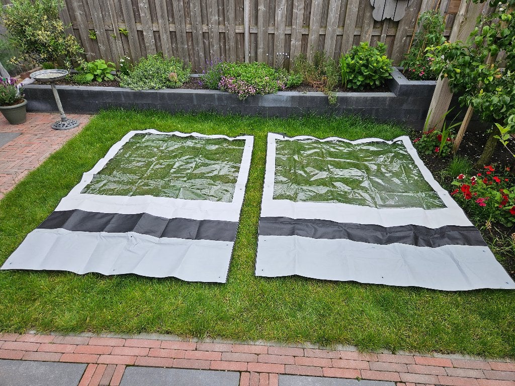 .Thule Rain Blocker G2 voorwanden (Set 1,72m + 1,52m), Caravans en Kamperen, Caravan accessoires, Ophalen, Zo goed als nieuw