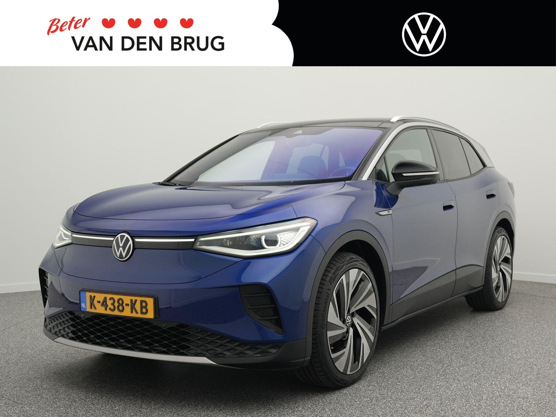 Volkswagen ID.4 Max 77 kWh 204 PK | SoH 90% | Panoramadak |, Auto's, Automaat, Achterwielaandrijving, Gebruikt, Blauw