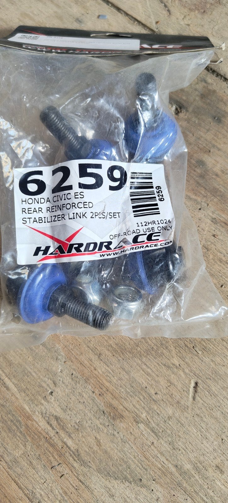 HardRace stabilisator set voor + achter, Hobby en Vrije tijd, Ophalen of Verzenden, Zo goed als nieuw, Auto onroad, RTR (Ready to Run)
