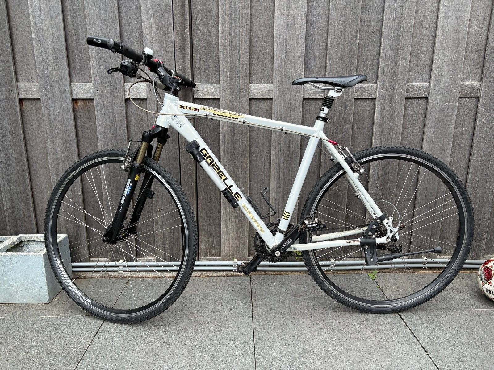 Gazelle XR.3 Hybride Fiets - Naloop nodig, 28 inch, Gebruikt, Vering, Velgrem