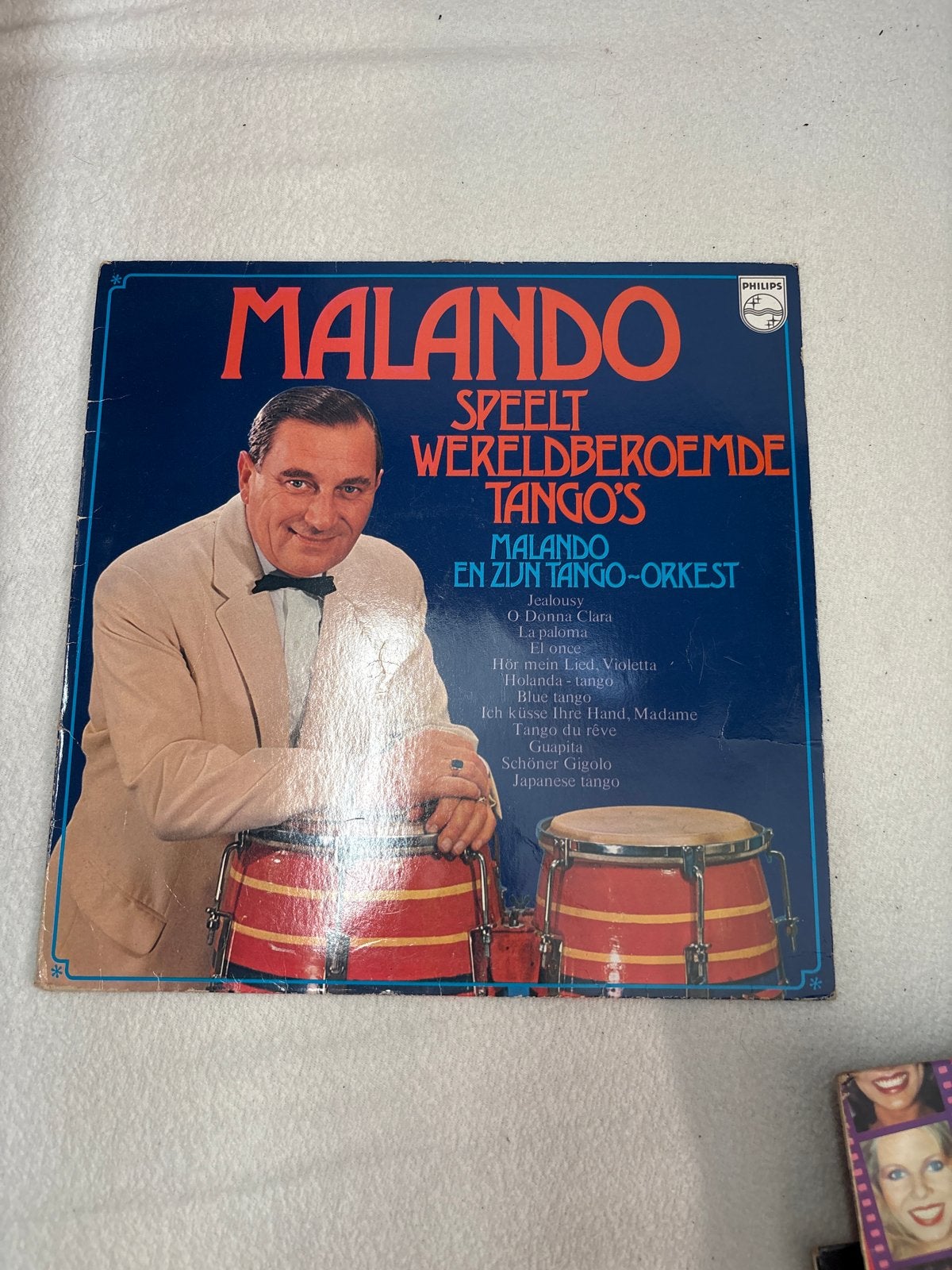 Malando Speelt Wereldberoemde Tango's LP, LP, Gebruikt, Overige genres, Ophalen of Verzenden