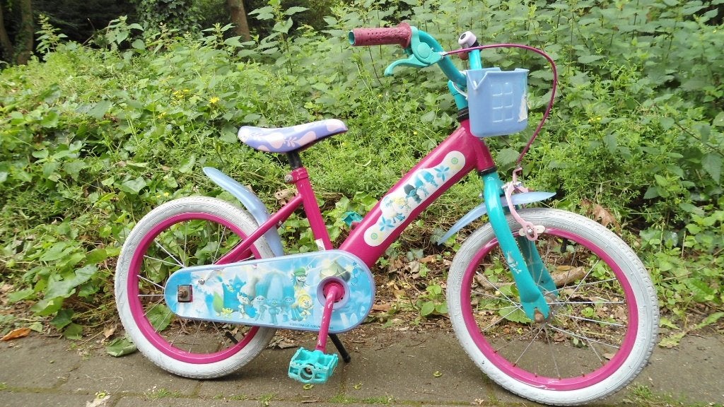 Kinderfiets 16 inch, Ophalen of Verzenden, Gebruikt, 16 tot 20 inch
