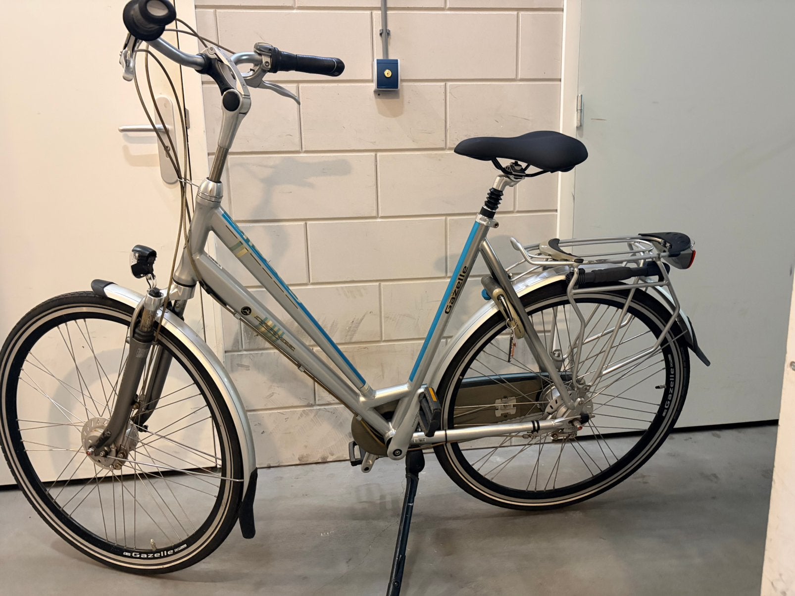 Gazelle Orange dames 61, Versnellingen, Zo goed als nieuw, Gazelle, 56 cm of meer