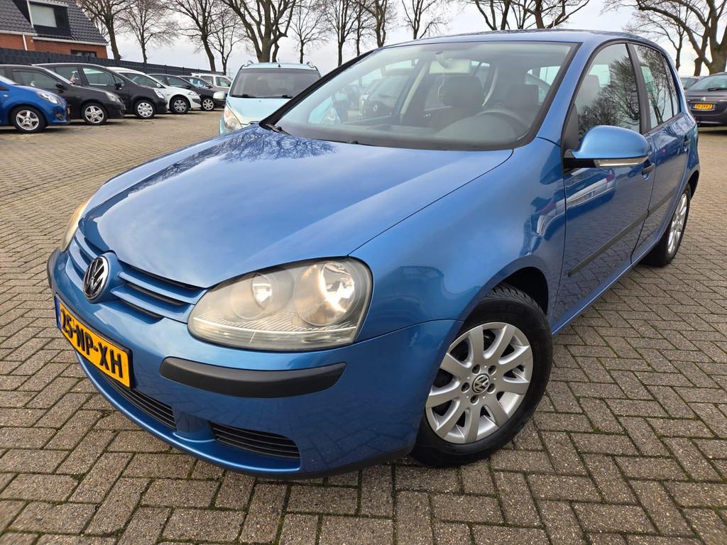Volkswagen Golf 1.4 Trendline 5Drs 2004. Airco/Cruise/Trekha, Voorwielaandrijving, Stof, Gebruikt, 4 cilinders