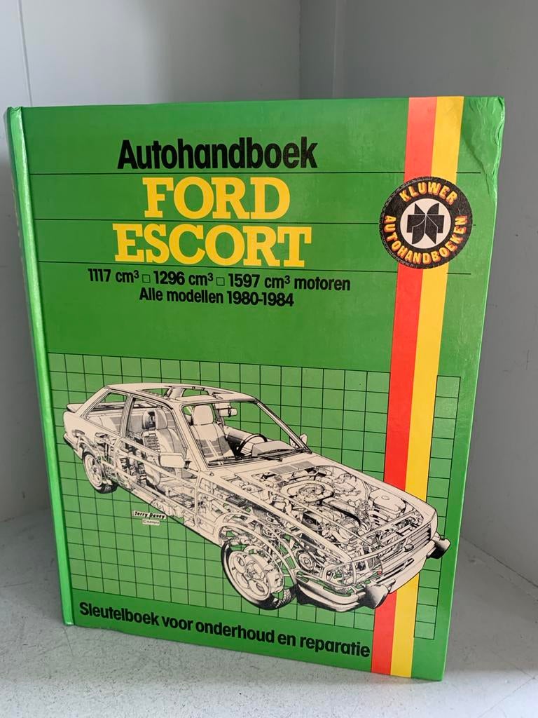 Autohandboek Ford Escort 1980-1984 Kluwers, Ophalen of Verzenden, Gelezen, Ford