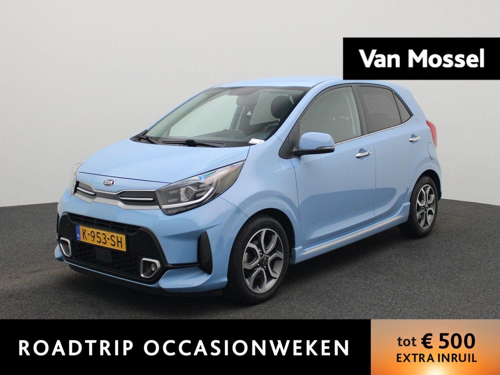 Kia Picanto 1.0 DPi GT-Line | Apple Carplay / Android Auto |, Auto's, Kia, Bedrijf, Te koop, Picanto, ABS, Achteruitrijcamera