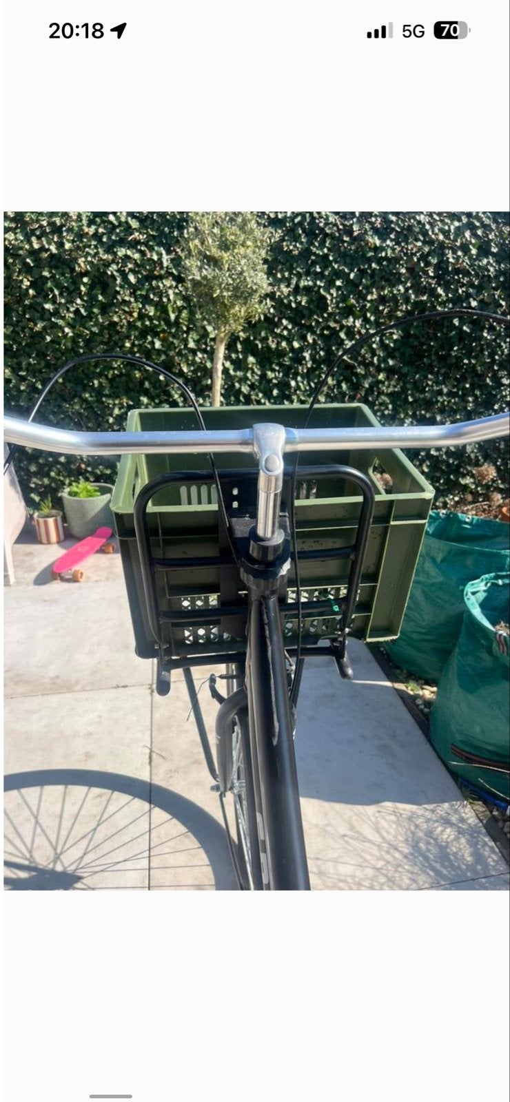 Spirit transportfiets met Nexus versnellingen, Overige merken, Terugtraprem, Gebruikt, Versnellingen