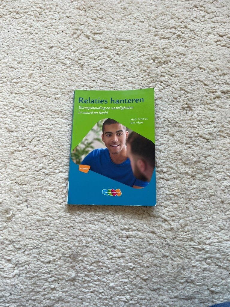 Relaties hanteren - Beroepshouding en vaardigheden, Verzenden, Zo goed als nieuw, Gamma, Huib Terlouw, Ben Visser