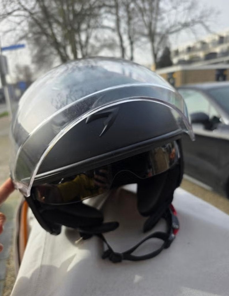 helm motor , niet veel gebruikt, Heren, Integraalhelm, L, Tweedehands
