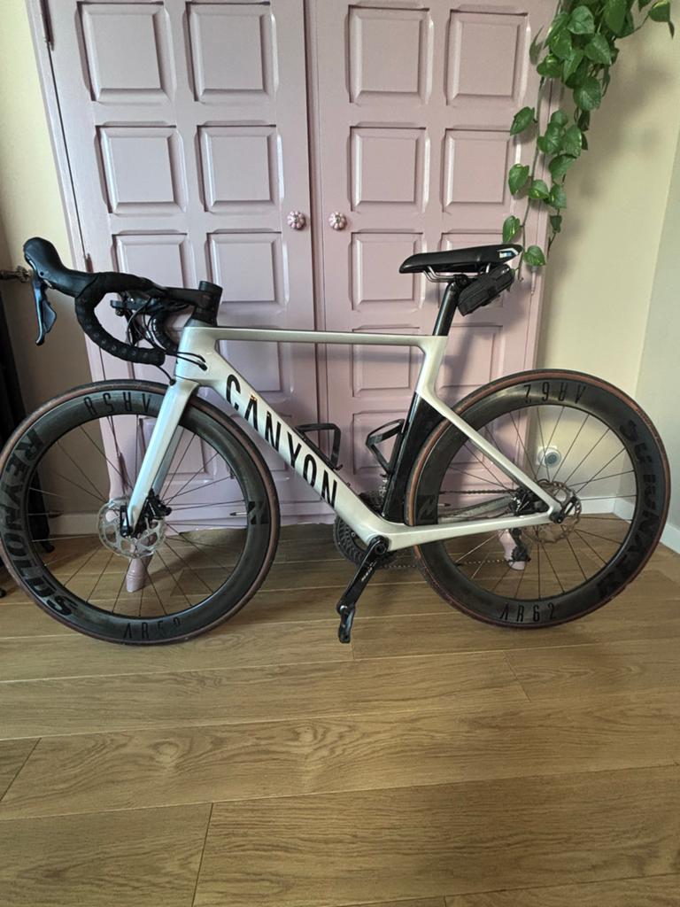 Canyon Aeroad CF SL racefiets - Maat S - 105, 28 inch, Carbon, Heren, Zo goed als nieuw