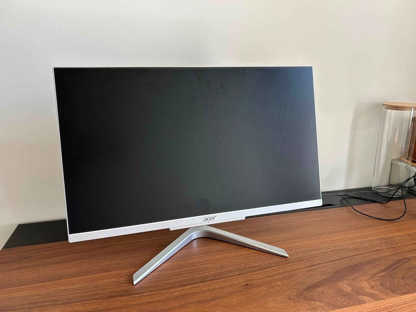 Acer Aspire C24-865 All-in-One PC Intel i3 + Logitech k, Computers en Software, Desktop Pc's, Ophalen, 2 tot 3 Ghz, Met monitor