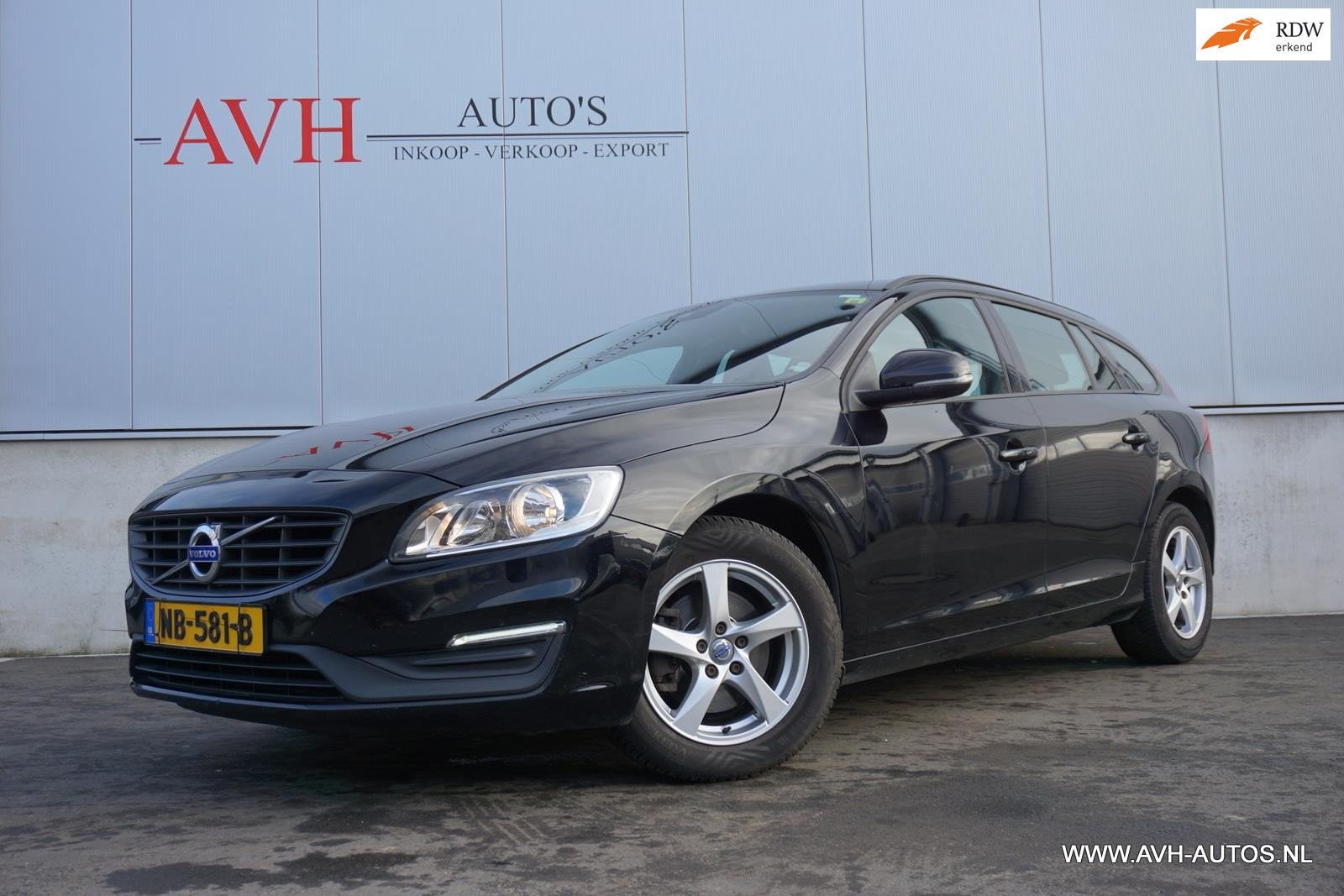 Volvo V60 2.0 D3 Kinetic, Auto's, Voorwielaandrijving, Stof, Gebruikt, Euro 6