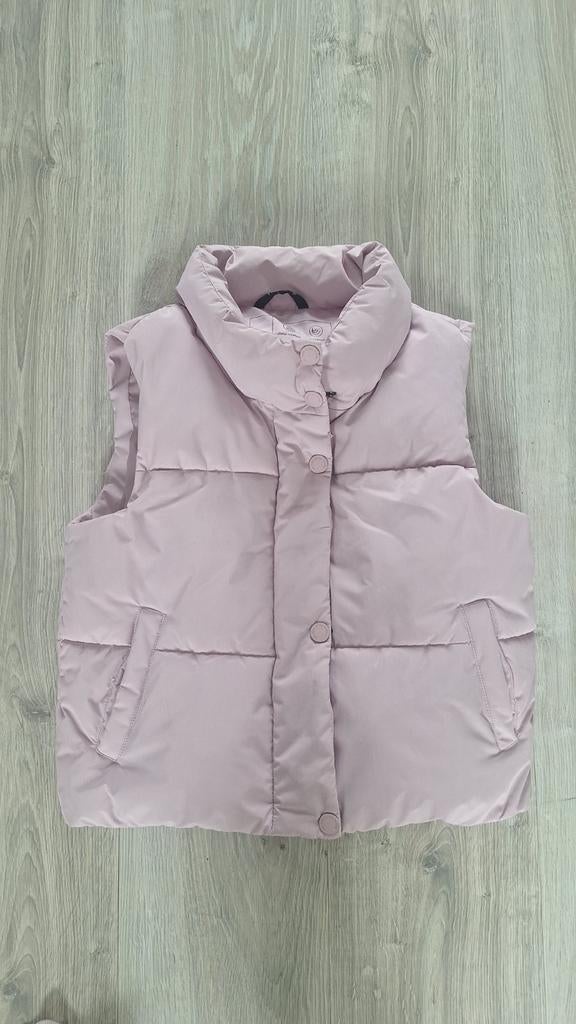 Lila gewatteerd bodywarmer voor kinderen, Ophalen of Verzenden, Zo goed als nieuw, Onbekend, Meisje