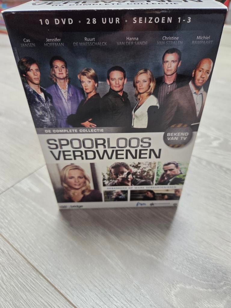 Spoorloos Verdwenen - De Complete Collectie dvd boxset, Cd's en Dvd's, Dvd's | Tv en Series, Ophalen of Verzenden, Gebruikt