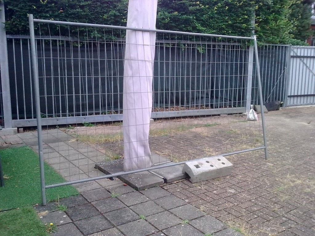 Bouwhek en voetblokken, Ophalen, Gebruikt, 250 mm of meer, Overige typen