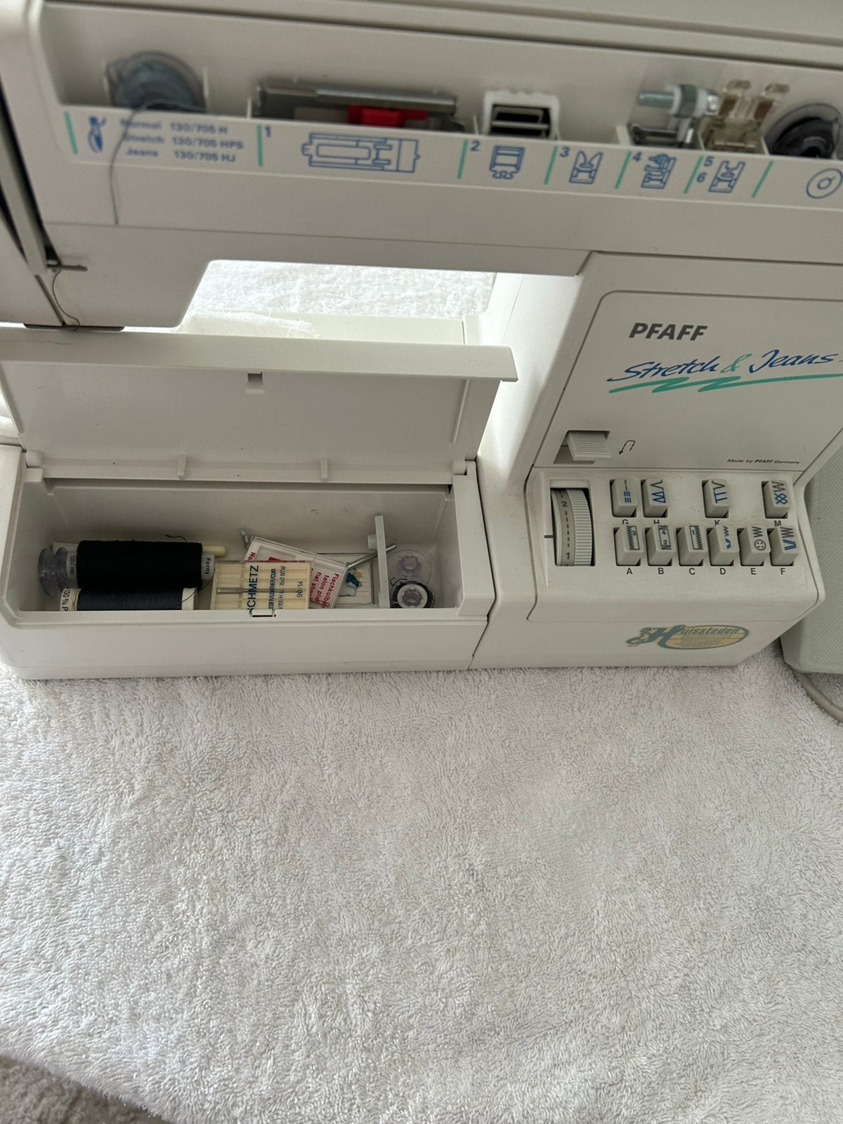 Pfaff Strech &Jeans met IDT naaimachine werkt perfect, Ophalen of Verzenden