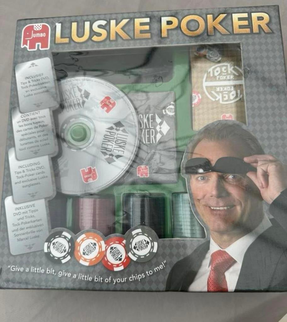 Nieuw Luske Poker van Jumbo voor 2/6  pers, Vijf spelers of meer, Ophalen of Verzenden, Nieuw