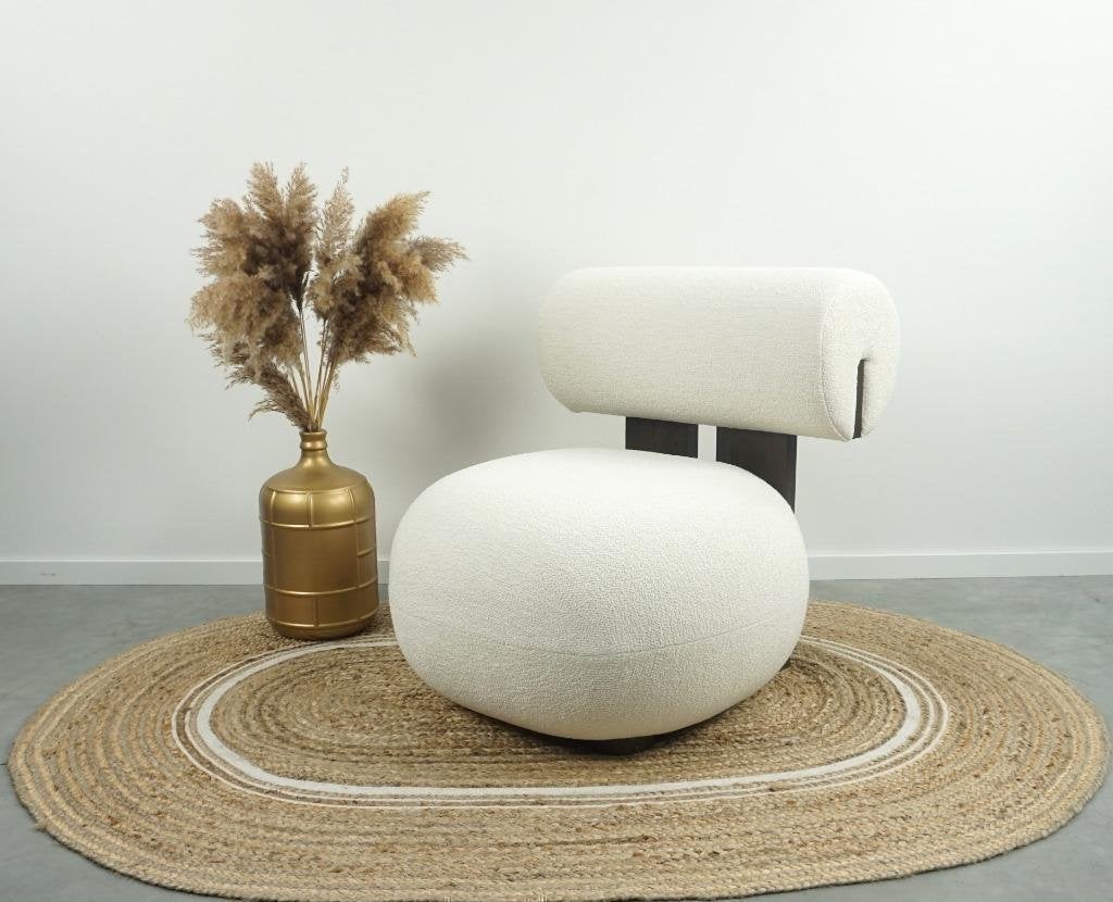Norr11 Hippo Loungestoel , design fauteuil, lounge stoel, Huis en Inrichting, Hout, -, Minder dan 75 cm, -