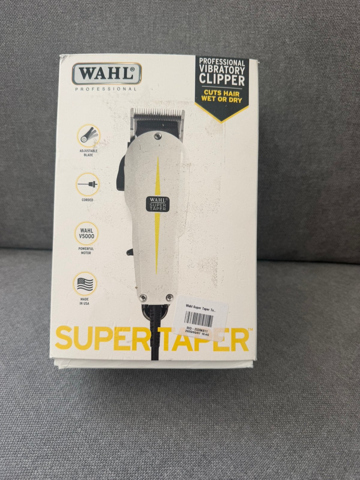 Wahl Super Taper Tondeuse, Ophalen of Verzenden, Zo goed als nieuw, Tondeuse