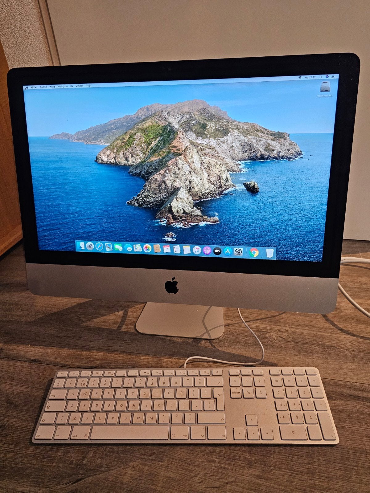 zeer nette apple imac 21,5inch core I5 1TB fusiondrive, Computers en Software, Apple Desktops, Ophalen, IMac, Zo goed als nieuw