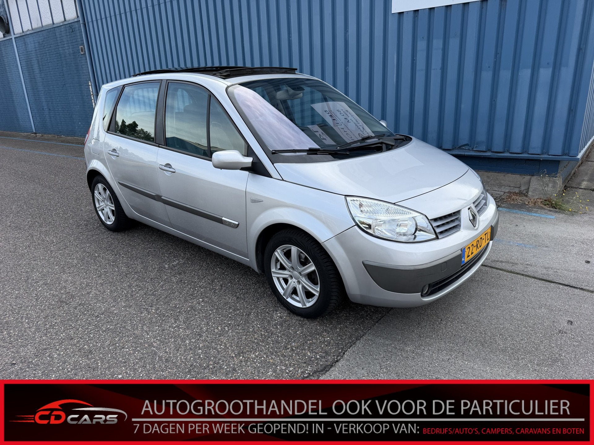 Renault Scénic 1.6-16V Privilège Luxe Inruilauto’s tegen, Auto's, 1345 kg, Stof, Gebruikt, 4 cilinders