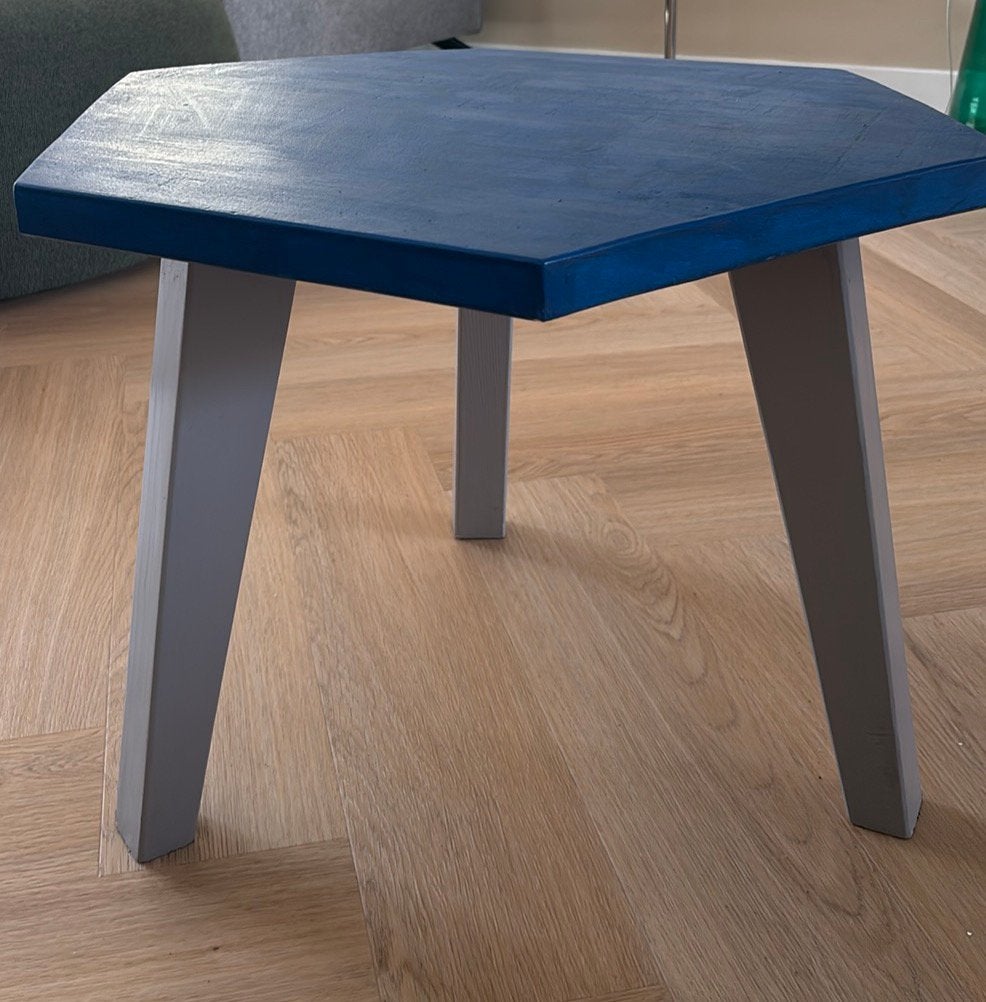Bijzettafel, Ophalen, Gebruikt, Rond, Hout