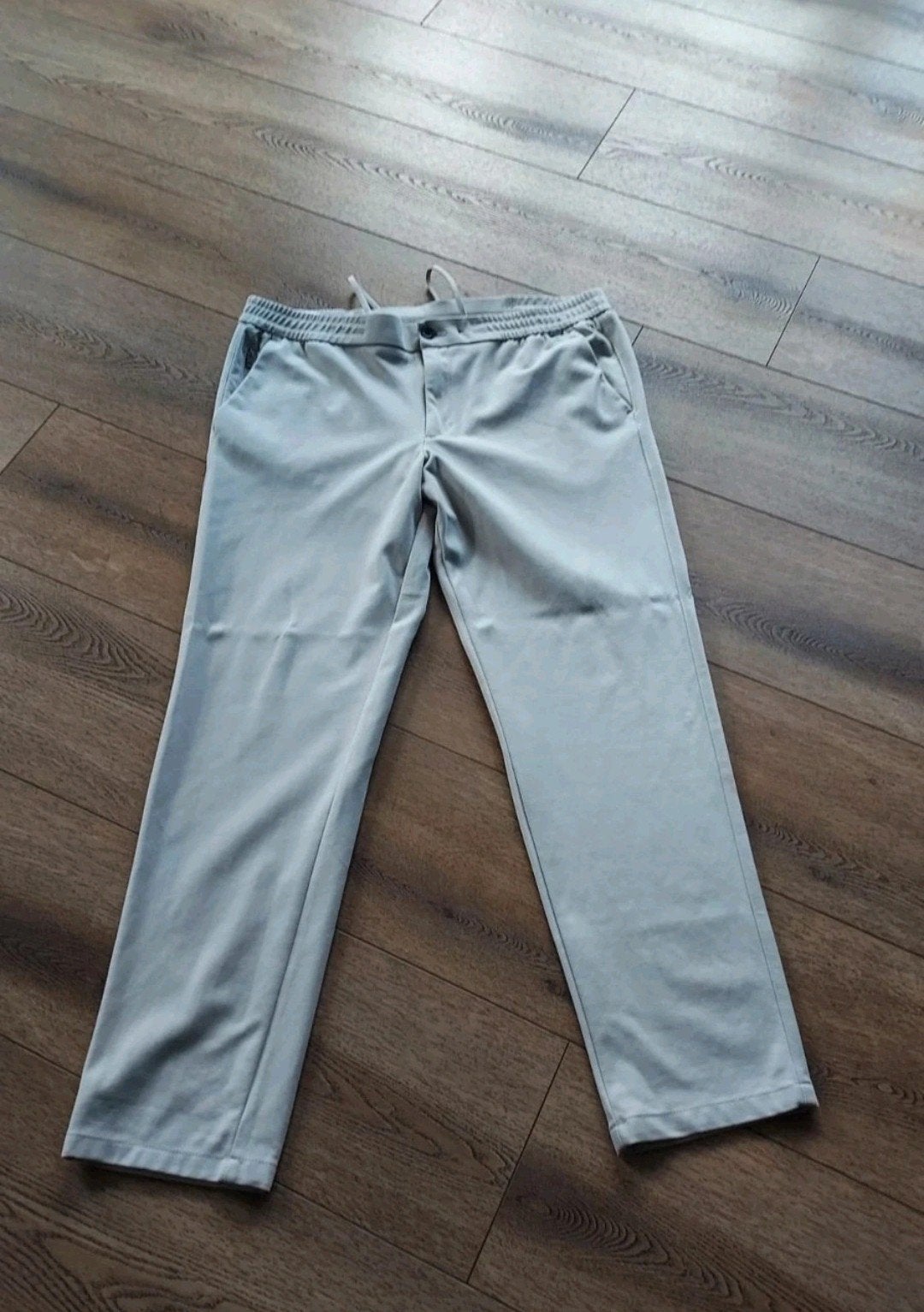 Nette Jack & Jones heren pantalon XXL, Kleding | Heren, Broeken en Pantalons, Beige, Overige maten, Ophalen of Verzenden, Zo goed als nieuw