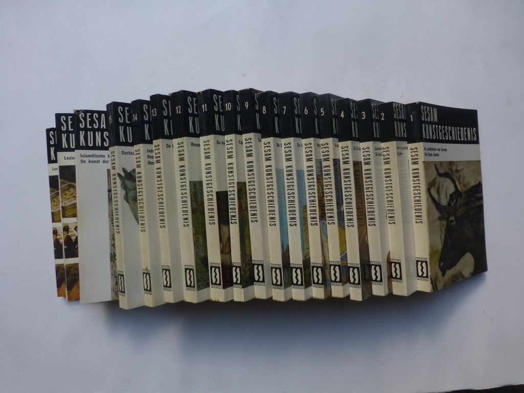 Sesam Kunstgeschiedenis compleet 18 delen., Ophalen of Verzenden, Zo goed als nieuw, Schilder- en Tekenkunst