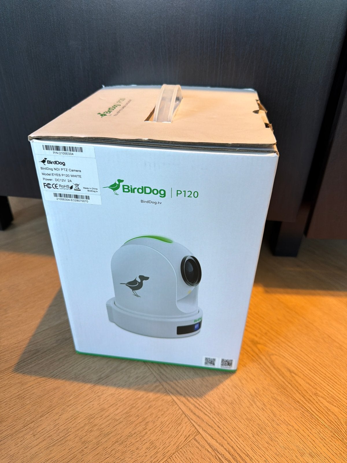 BirdDog P120 PTZ Camera NDI EYEES WHITE, Minder dan 8x, Camera, Ophalen, Overige merken