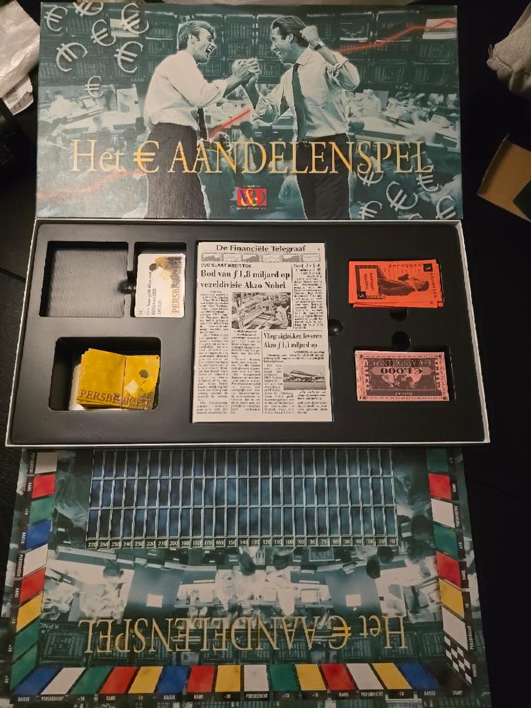 Het Aandelenspel - NIEUW in doos! Spannend bordspel, Vijf spelers of meer, Ophalen of Verzenden, Nieuw
