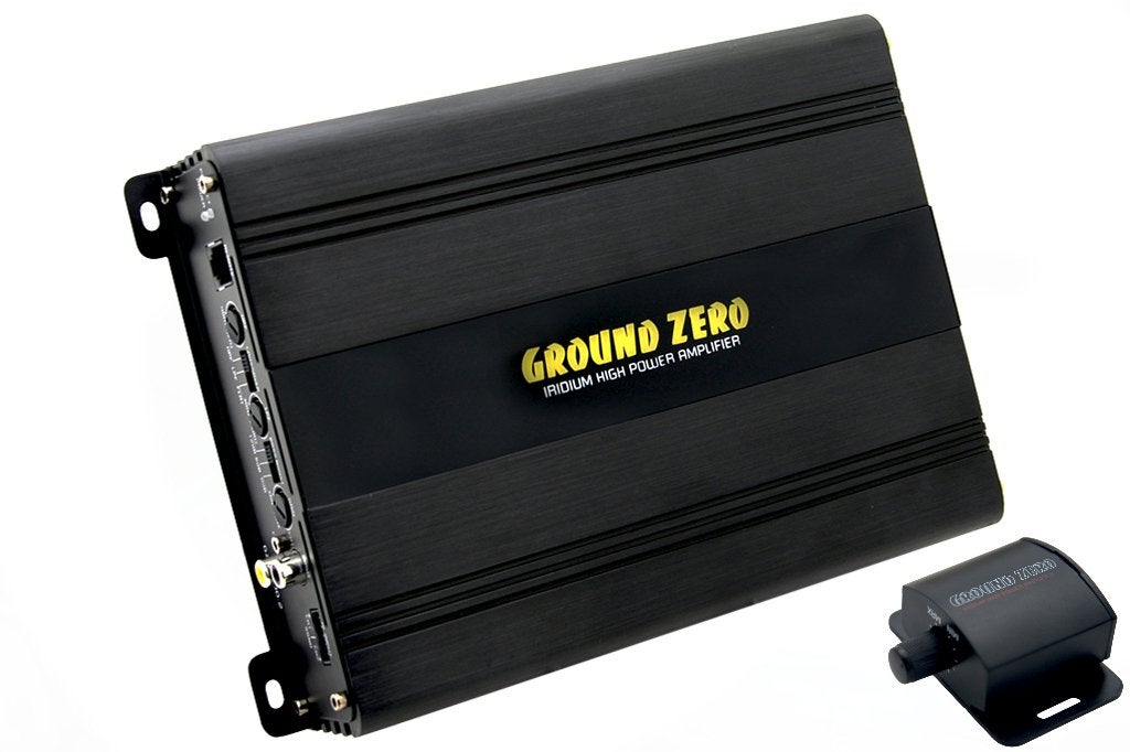 Ground Zero GZIA 200.2 Versterker 2-Kanaals +Bass Controller, ., Nieuw, Ophalen of Verzenden, .