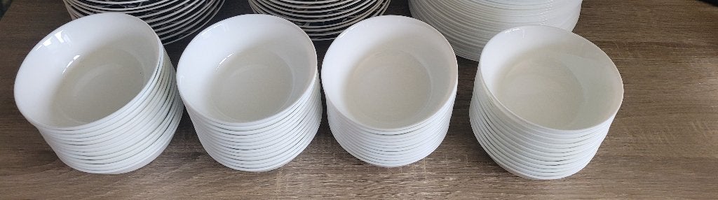 Dessert schaaltjes + vorkjes en lepeltjes, Ophalen, Overige stijlen, Glas, Schaal of Schalen