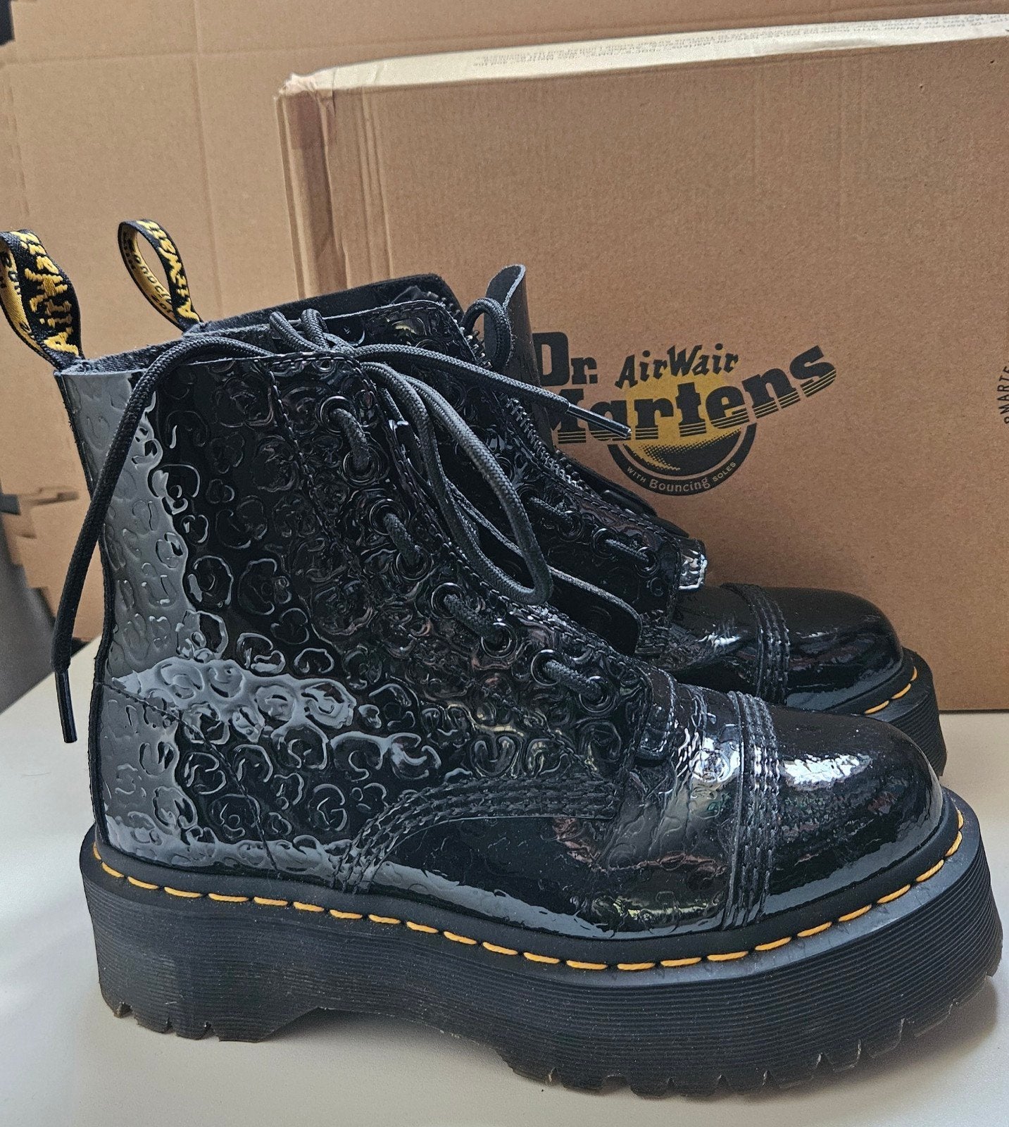 Dr. Martens Sinclair Laarzen leopard- mt 39- Zo goed als nie, Kleding | Dames, Ophalen, Zwart, Lage of Enkellaarzen, Dr. Martens