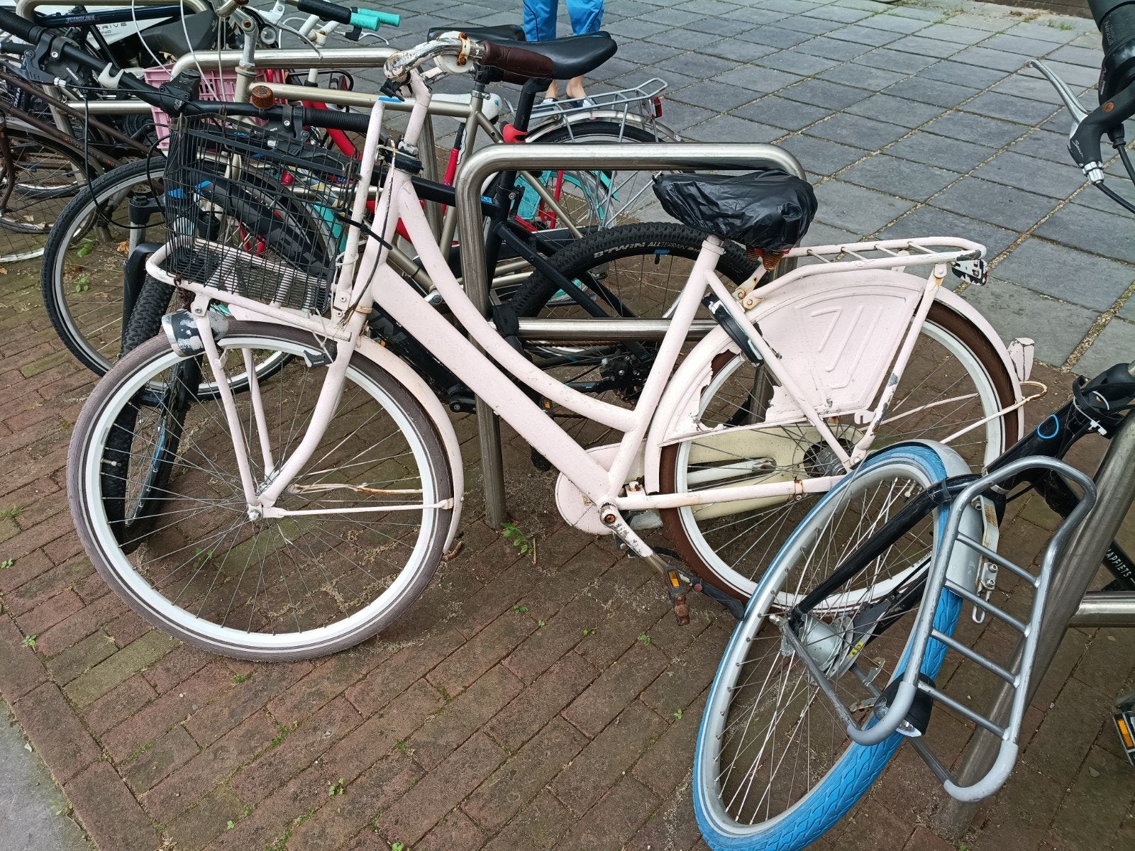 OPKNAPFIETSJE (tegen elk aannemelijk bod) / roze fiets, Ophalen, Gebruikt, Terugtraprem, Overige merken