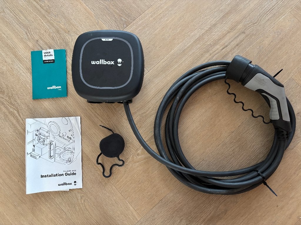 Wallbox Pulsar Max 11-22 kW | 7 m laadkabel | 3-fase 32A, Auto diversen, Ophalen of Verzenden, Zo goed als nieuw, Laadpaal en Laadkabel