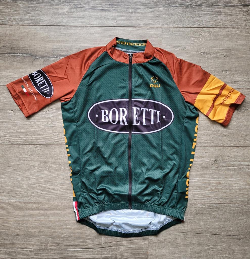 Nieuw Fietsshirt Dames AGU Boretti maat L en XL, Nieuw, Ophalen of Verzenden, L, Dames