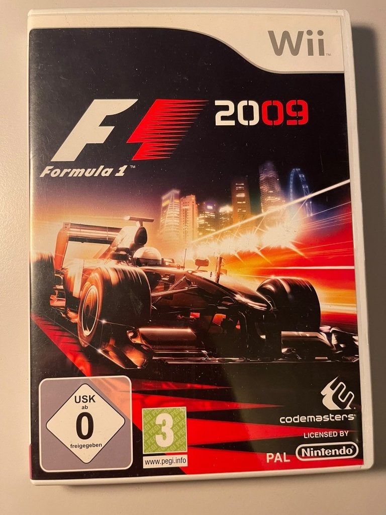 F1 2009 - Wii CIB, Spelcomputers en Games, Gebruikt, 1 speler, Racen en Vliegen, Ophalen of Verzenden