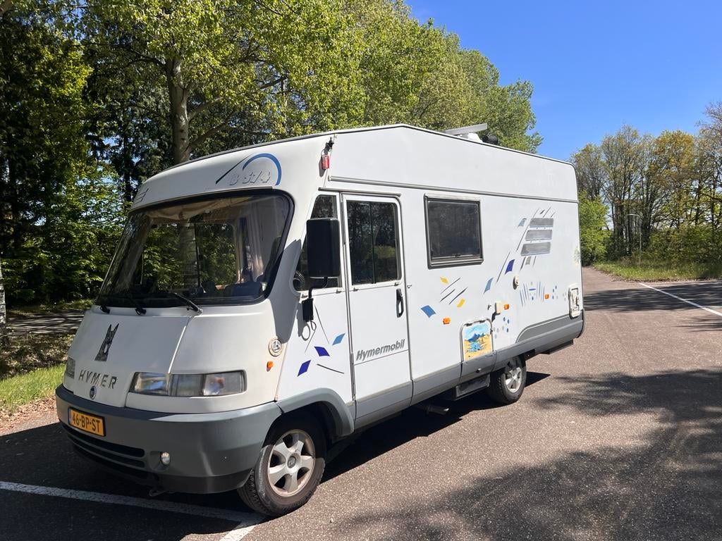 Hymer B574 Fiat Ducato Camper.  APK tot 5-‘27, Caravans en Kamperen, Campers, Integraal, Ringverwarming, Fiat, Particulier