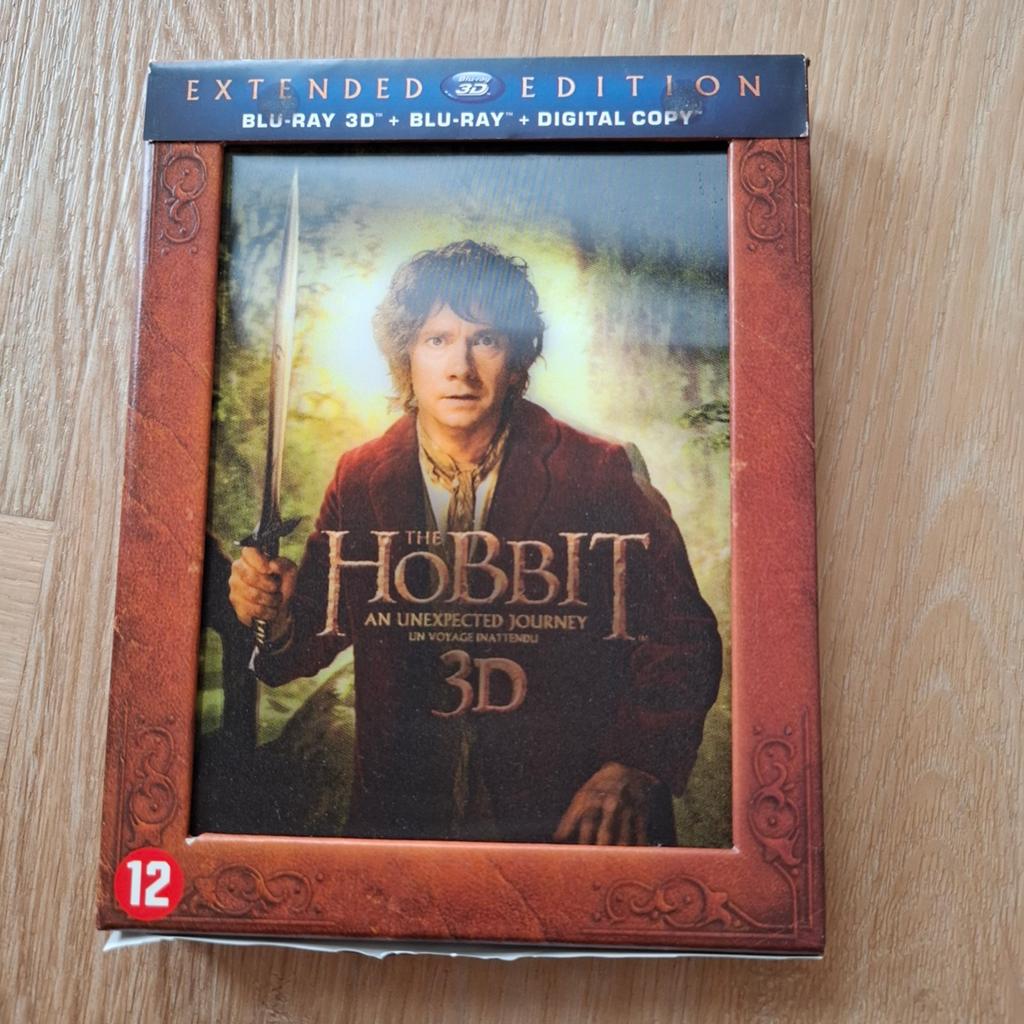 The Hobbit: An Unexpected Journey Extended 3D Blu-ray, Cd's en Dvd's, Blu-ray, Ophalen of Verzenden, Zo goed als nieuw, Science Fiction en Fantasy