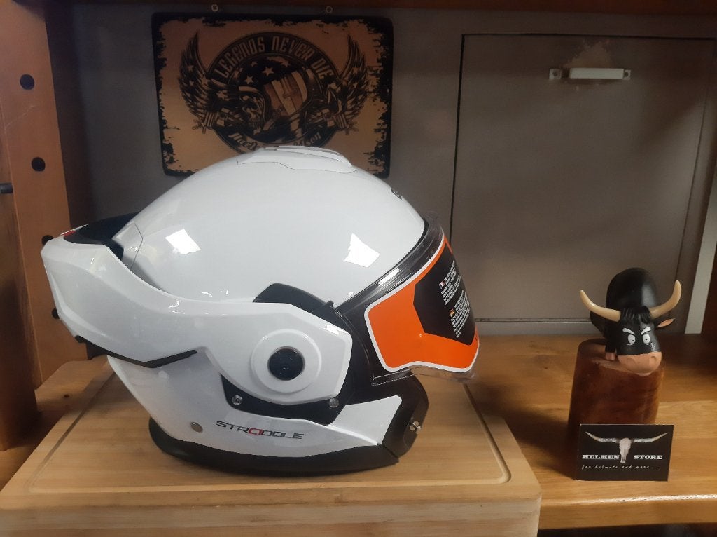 Beon stadale helm wit XL motor scooter helm systeemhelm wit, Pascalstraat 6 1704 RD Heerhugowaard, Systeemhelm, Dames, XL