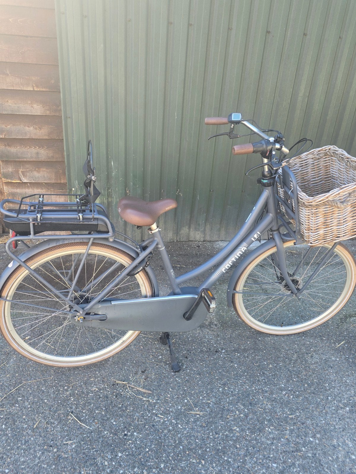 Cortina E-U4 Transport electrische fiets, Cortina U4 Transport, Zo goed als nieuw, Handrem, Trommelrem