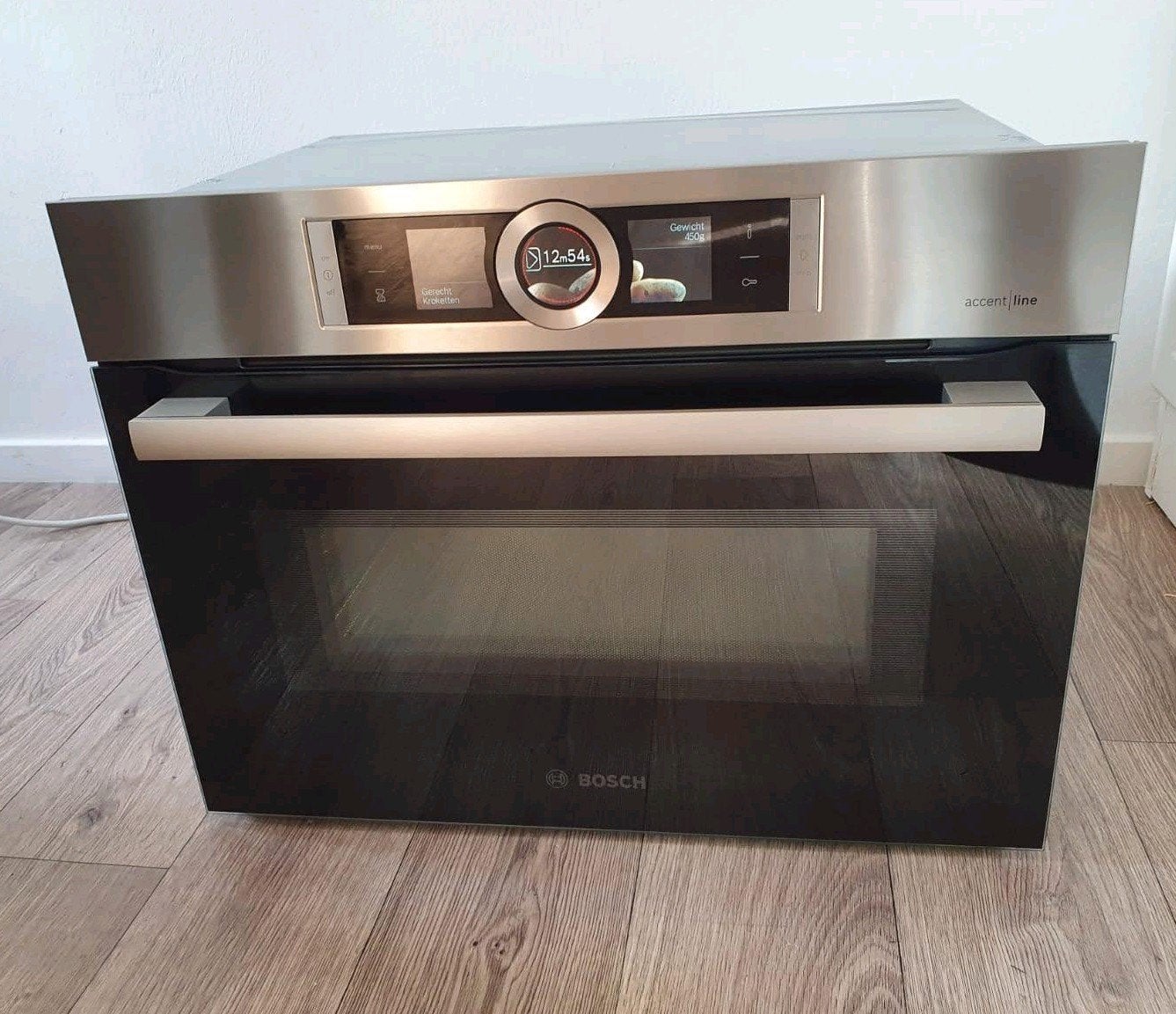 BOSCH Accentline combi oven/magnetron in zeer nette staat!, Witgoed en Apparatuur, Magnetrons, Ophalen, Combimagnetron, Hete lucht